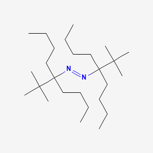 (E)-Bis(5-tert-butylnonan-5-yl)diazene