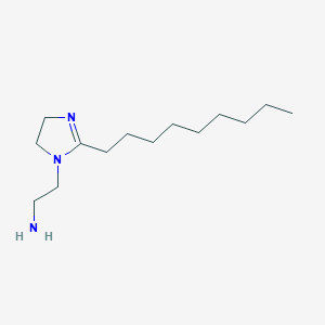 2-(2-Nonyl-4,5-dihydro-1H-imidazol-1-yl)ethan-1-amine