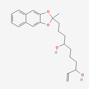 10-(2-Methyl-2H-naphtho[2,3-d][1,3]dioxol-2-yl)dec-1-ene-3,7-diol