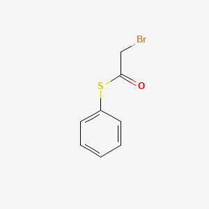 Ethanethioic acid, bromo-, S-phenyl ester