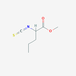 molecular formula C7H11NO2S B1463135 methyl N-(thioxomethylene)norvalinate CAS No. 1177284-96-6