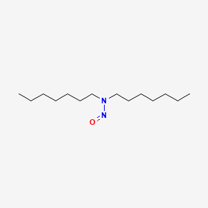 N,N-diheptylnitrous amide