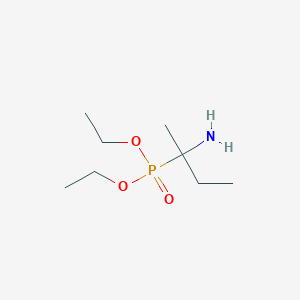 Diethyl (2-aminobutan-2-yl)phosphonate