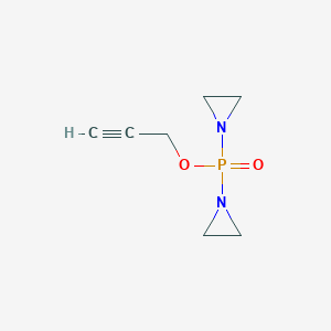 Prop-2-yn-1-yl bis[(aziridin-1-yl)]phosphinate