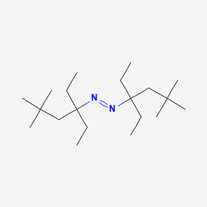 (E)-Bis(3-ethyl-5,5-dimethylhexan-3-yl)diazene