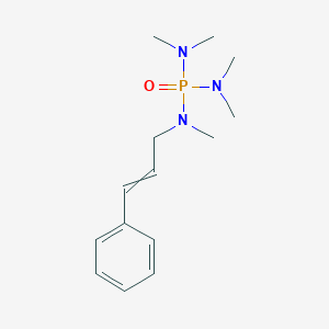 N,N,N',N',N''-Pentamethyl-N''-(3-phenylprop-2-en-1-yl)phosphoric triamide