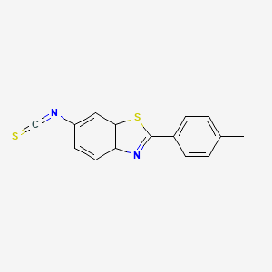 6-Isothiocyanato-2-(4-methylphenyl)-1,3-benzothiazole