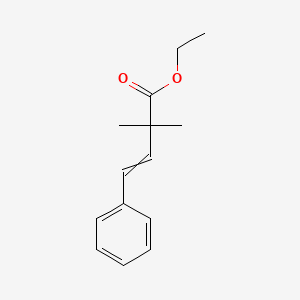 Ethyl 2,2-dimethyl-4-phenylbut-3-enoate