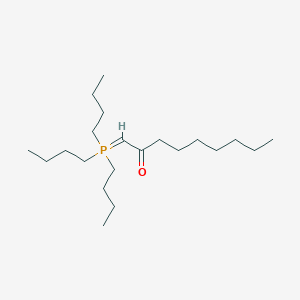 1-(Tributyl-lambda~5~-phosphanylidene)nonan-2-one