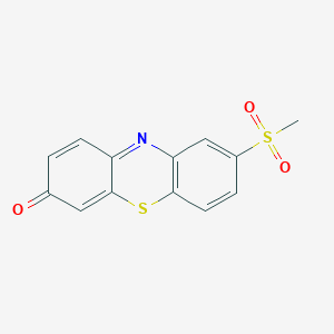 8-(Methanesulfonyl)-3H-phenothiazin-3-one