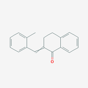 1(2H)-Naphthalenone, 3,4-dihydro-2-[(2-methylphenyl)methylene]-