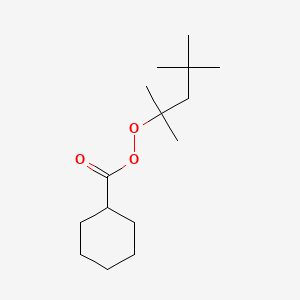 Cyclohexanecarboperoxoic acid, 1,1,3,3-tetramethylbutyl ester