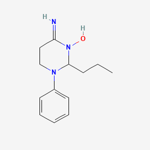 6-Imino-3-phenyl-2-propyltetrahydropyrimidin-1(2H)-ol