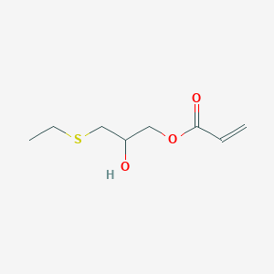 3-(Ethylsulfanyl)-2-hydroxypropyl prop-2-enoate