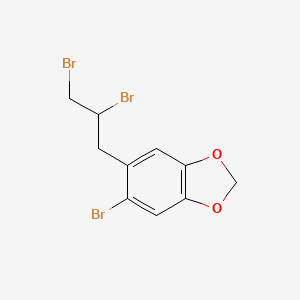 5-Bromo-6-(2,3-dibromopropyl)-1,3-benzodioxole