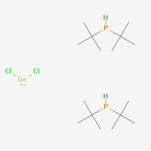 Di-tert-butylphosphane--dichloro-lambda~2~-germane (2/1)