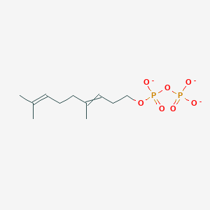 [4,8-Dimethylnona-3,7-dienoxy(oxido)phosphoryl] phosphate