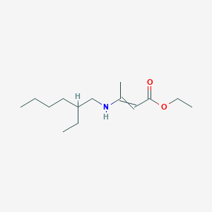 Ethyl 3-[(2-ethylhexyl)amino]but-2-enoate