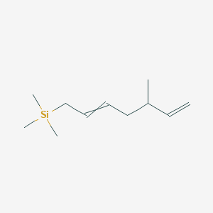 Trimethyl(5-methylhepta-2,6-dien-1-yl)silane