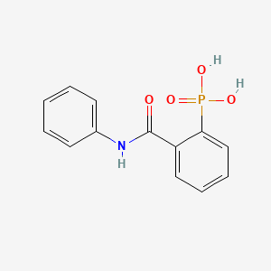 [2-(Phenylcarbamoyl)phenyl]phosphonic acid