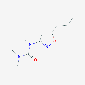 N,N,N'-Trimethyl-N'-(5-propyl-1,2-oxazol-3-yl)urea