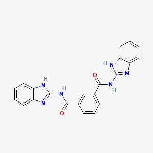 1,3-Benzenedicarboxamide, N,N'-bis(1H-benzimidazol-2-yl)-