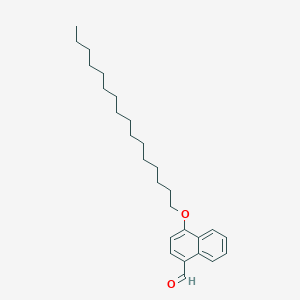 4-(Hexadecyloxy)naphthalene-1-carbaldehyde