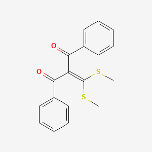 1,3-Propanedione, 2-[bis(methylthio)methylene]-1,3-diphenyl-