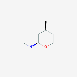 (2R,4S)-N,N,4-trimethyloxan-2-amine