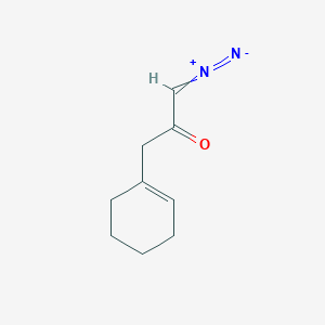 3-(Cyclohex-1-en-1-yl)-1-diazonioprop-1-en-2-olate