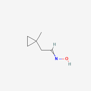 N-[2-(1-Methylcyclopropyl)ethylidene]hydroxylamine