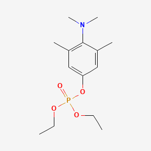 [4-(Dimethylamino)-3,5-dimethylphenyl] diethyl phosphate