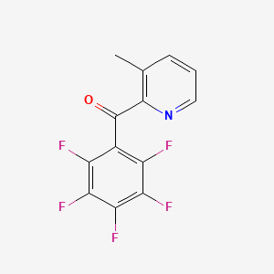 3-Methyl-2-(pentafluorobenzoyl)pyridine