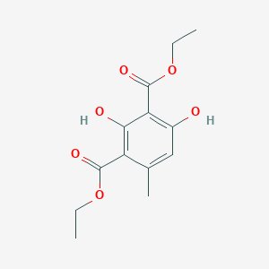 Diethyl 2,4-dihydroxy-6-methylbenzene-1,3-dicarboxylate