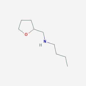 N-(oxolan-2-ylmethyl)butan-1-amine