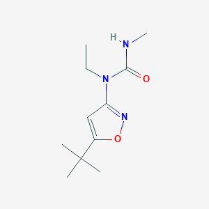 N-(5-tert-Butyl-1,2-oxazol-3-yl)-N-ethyl-N'-methylurea