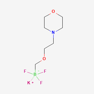 Potassium [2-(morpholin-4-YL)ethoxy]methyltrifluoroborate