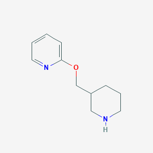 2-(Piperidin-3-ylmethoxy)pyridine
