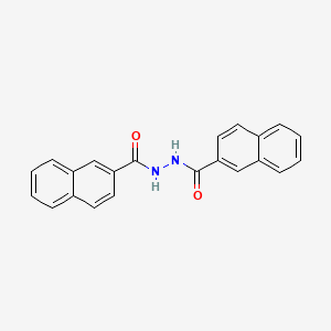 2-Naphthalenecarboxylic acid, 2-(2-naphthalenylcarbonyl)hydrazide