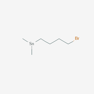 molecular formula C6H14BrSn B14632285 CID 78070524 