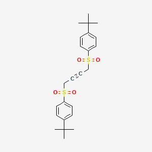 1,1'-(But-2-yne-1,4-diyldisulfonyl)bis(4-tert-butylbenzene)