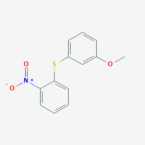 1-[(3-Methoxyphenyl)sulfanyl]-2-nitrobenzene