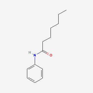 Heptanamide, N-phenyl-