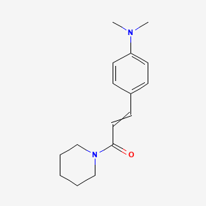 3-[4-(Dimethylamino)phenyl]-1-(piperidin-1-yl)prop-2-en-1-one