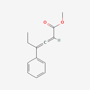 2,3-Hexadienoic acid, 4-phenyl-, methyl ester