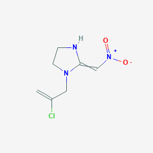 1-(2-Chloroprop-2-en-1-yl)-2-(nitromethylidene)imidazolidine