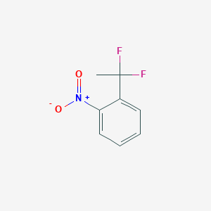 molecular formula C8H7F2NO2 B1463257 1-(1,1-二氟乙基)-2-硝基苯 CAS No. 57554-57-1