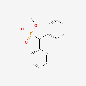 Phosphonic acid, (diphenylmethyl)-, dimethyl ester