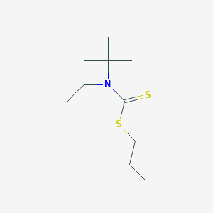 Propyl 2,2,4-trimethylazetidine-1-carbodithioate