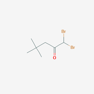 1,1-Dibromo-4,4-dimethylpentan-2-one